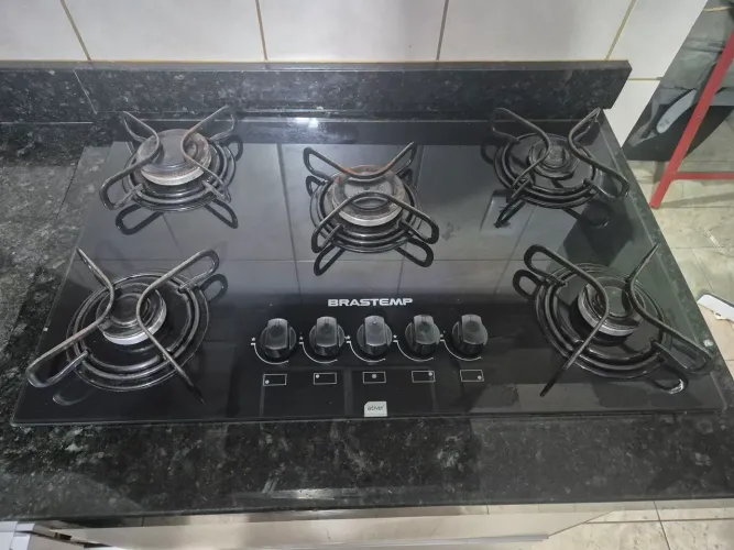 Cooktop Brastemp 5 bocas 