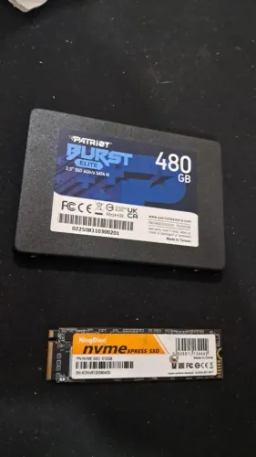 Placa de video, ssd nvme