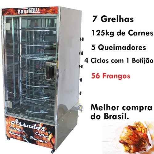 Vendo máquina de frango ZERO SEM USO