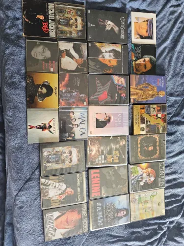 CDs e DVDs Originais Michael Jackon, Elton John etc