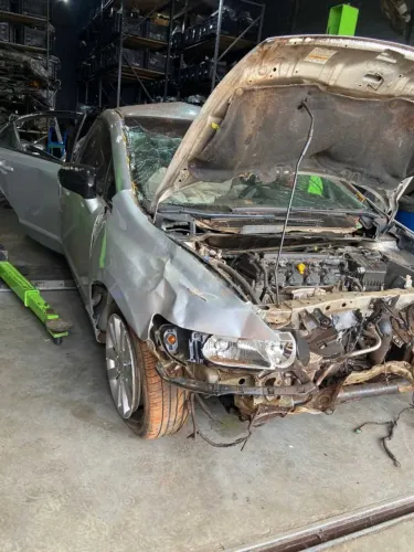 Sucata Honda Civic LXS 1.8 2007 Gasolina Peças Originais Com Garantia