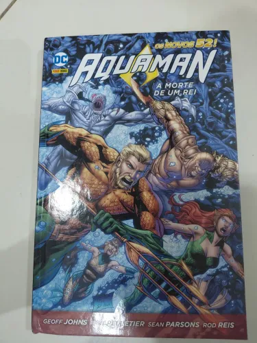HQ aquaman a morte do rei capa dura os novos 52