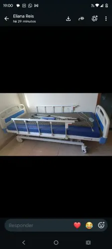 Cama Hospitalar Elétrica Pouco Usada