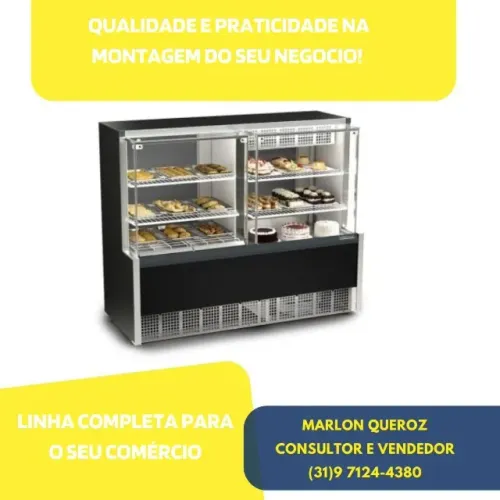 Balcão Quente / Frio Gelopar 127/220v Novo