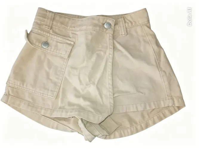 Short Cargo Bege