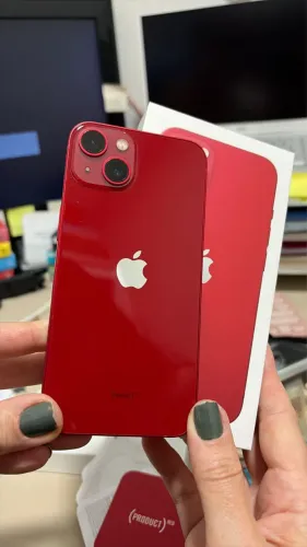 iPhone 13 128GB RED Todo Original + Caixa - Bateria 81%