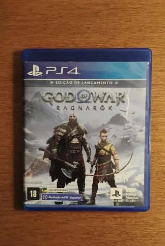 God of War ragnarok ps4 usado em excelente estado.