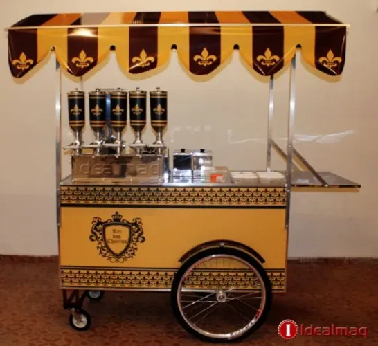 Carrinho de churros novo direto da fábrica carro gourmet em promoção