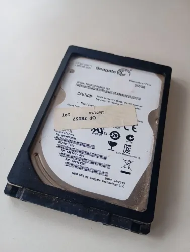 HD Seagate Notebook 250 gb
