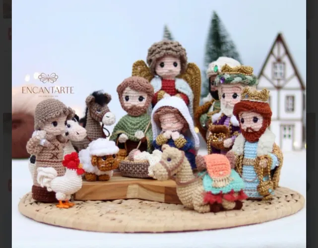 Peças em Amigurumi