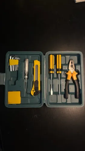 Kit com jogo de ferramenta com 11 peças de titanium