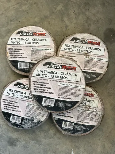 Fita Térmica Termotape De Fibra Cerâmica Mhttc