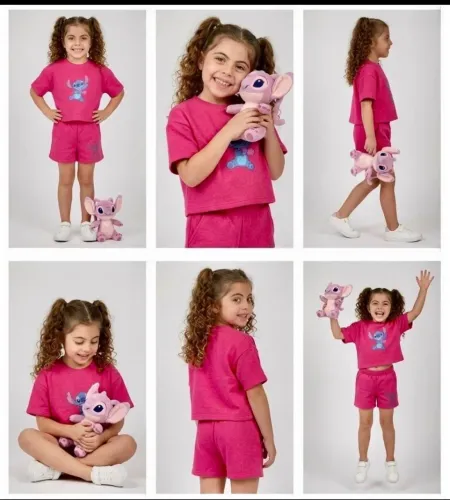 Conjunto Infantil Feminino (moletinho)