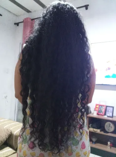 Cabelo humano natural