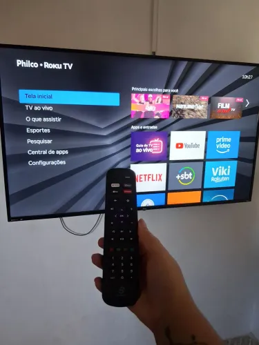 TV Philco 55" Roku TV - Excelente Estado