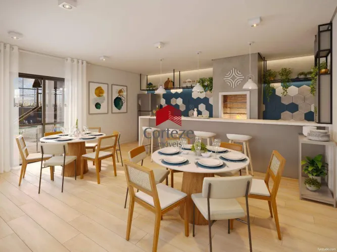 Apartamento com 56,17m² 2 quartos, à venda, no bairro Hauer em Curitiba