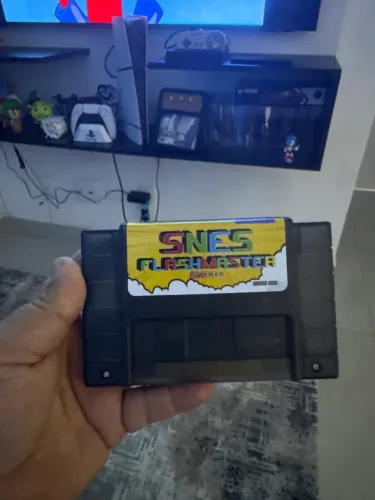 Fita de super Nintendo e Everdrive sd todos os jogos