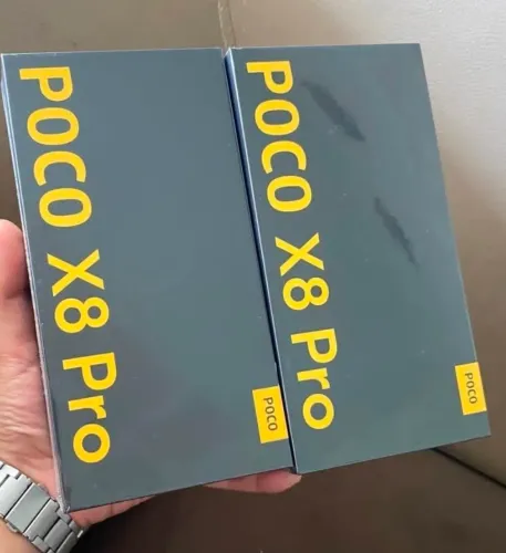 POCO X8 PRO 512GB E 12 DE RAM NOVO LACRADO EXCELENTE APARELHO