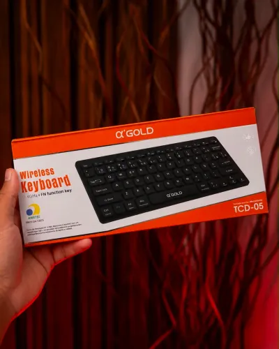 Teclado Sem Fio TCD-05 AGold
