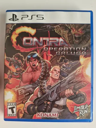 CONTRA OPERATION GALUGA PLAYSTATION 5 MÍDIA FÍSICA