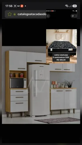 COZINHA MX LANA MARROCOS / BRANCO