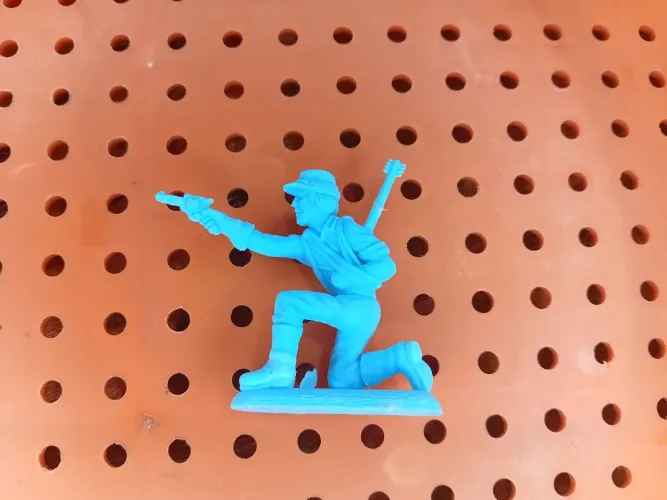 Boneco forte apache Gulliver anos 80 Original