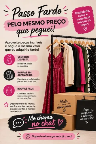 Fardo de Roupas Feminina