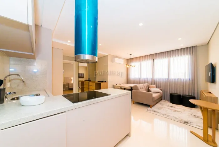 Apartamento com 1 dormitório para alugar, 43 m² - São Francisco - Experimente o Atendiment