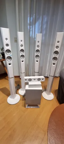Home Theater Sony - raridade! BDV-N9200WL c/ iluminação nas caixas, várias cores