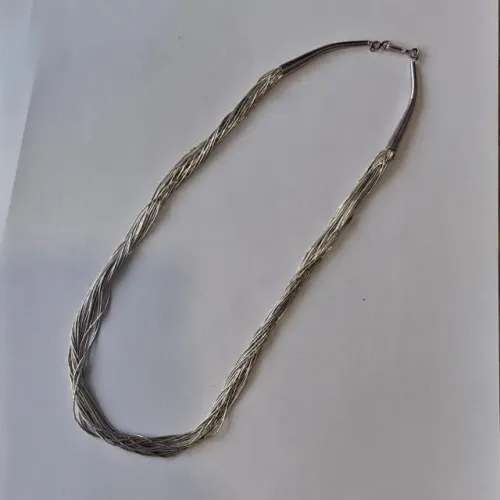 COLAR VINTAGE PRATA STERLING 925 MUILTIFI ANOS 80 