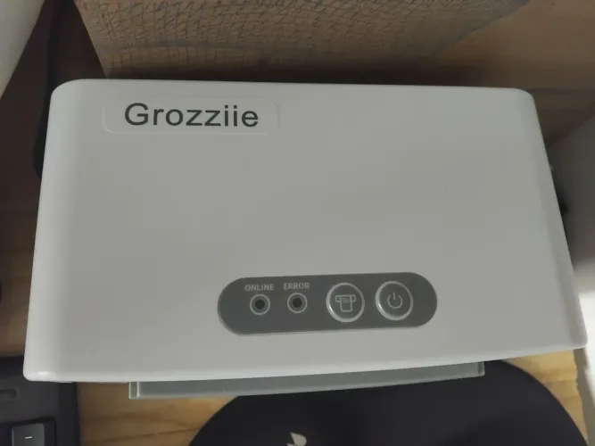 IMPRESSORA TÉRMICA GROZZIIE TP876S - SEMINOVA (USADA APENAS 1 VEZ)