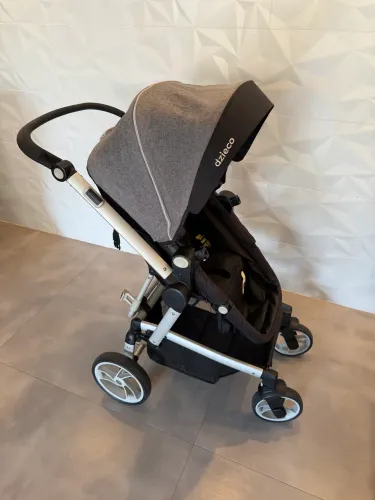 Carrinho de Bebê Galzerano Zolly 3 em 1 (Moisés) + Bebê Conforto Cocoon + Base para Carro