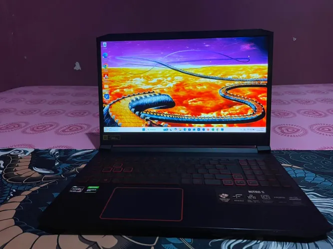 Notebook Gamer Acer Nitro 5 Ryzen 7 4800H 32GB GTX 1650 SSD+HD