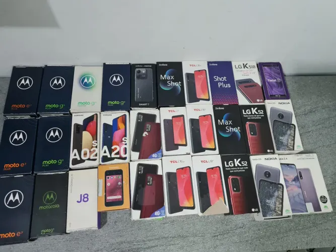 Vendo lote com 30 celulares novos na caixa