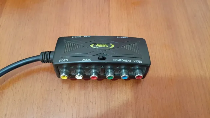 Adaptador Av e Componente para Xbox Clássico