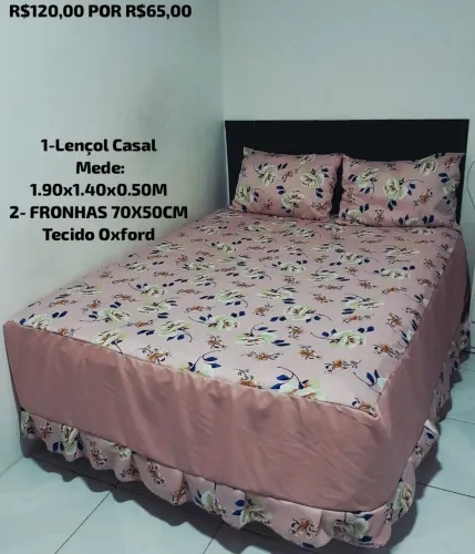 Jogos de cama casal promoção 