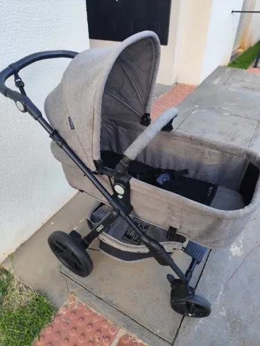 Carrinho Cosco Poppy Trio (Moises+BebeConforto+Base)