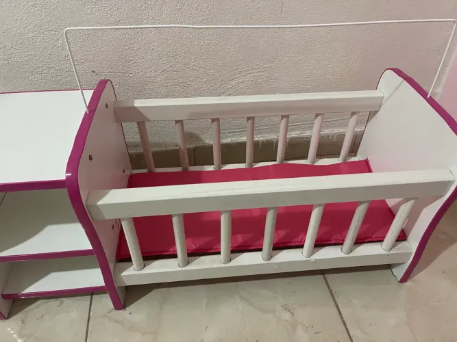 Berço para boneca 