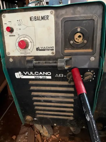 Máquina de Solda MIG/MAG Balmer Vulcano MIG 360 Trifásica