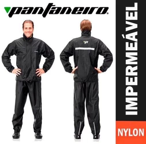 Capa de chuva Panamera de nylon impermeável