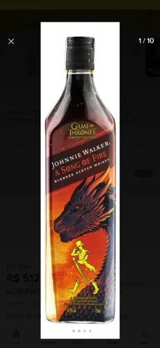 Jhonie Walker - Edição Game Of Thrones