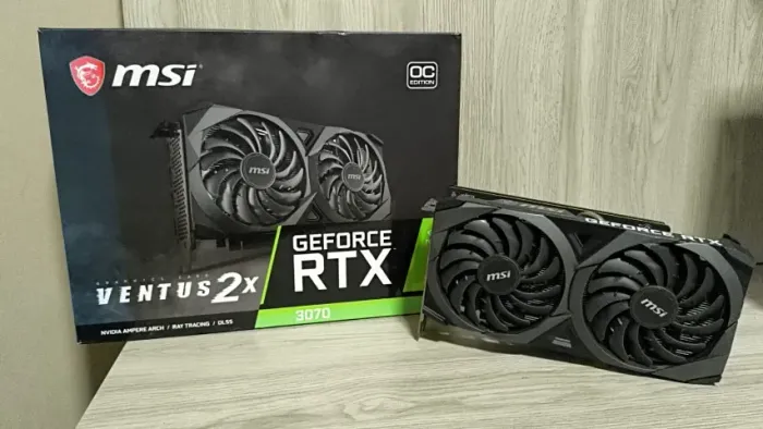 Placa de vídeo RTX 3070 8Gb MSI Ventus 2X OC