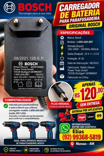 Carregador Bosch