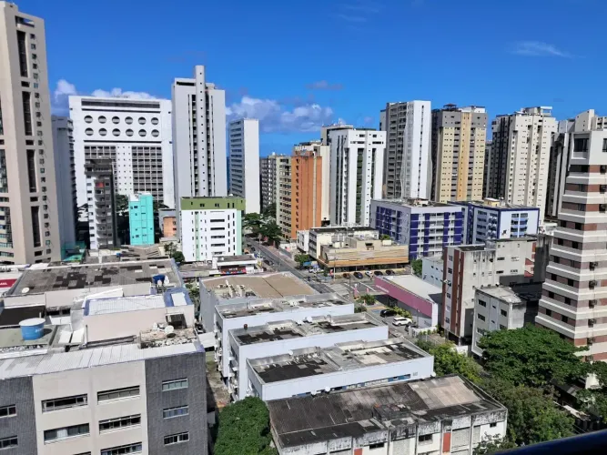 Apartamento de 100m² com 3 quartos e lazer completo