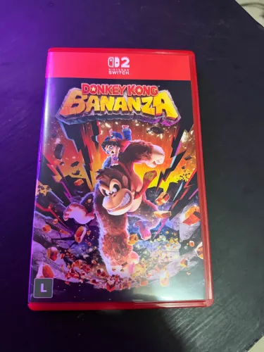 Jogo donkey kong bananza nintendo switch 2