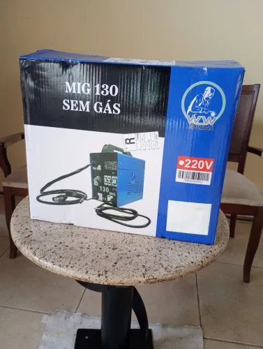Máquina de solda MiG WS sem gás NOVA