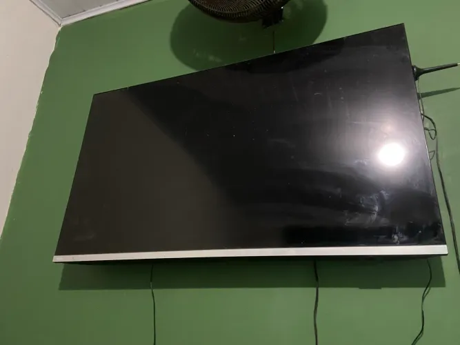 Televisão 50 polegadas, aceito cartão de crédito