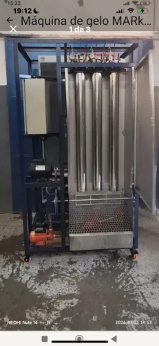 Máquina de gelo escama