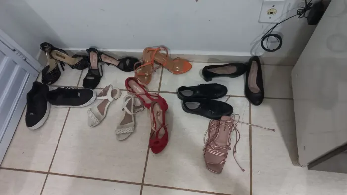 Lote de calçados feminino n° 35