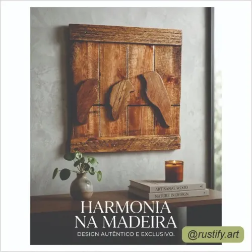 beleza natural passarinhos estilizados em madeira reciclada
